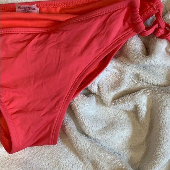 Mossimo red bikini bathing suit bottom | Sz M - Picture 3 of 7
